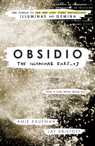 Cover image for 9781780749839 - Obsidio