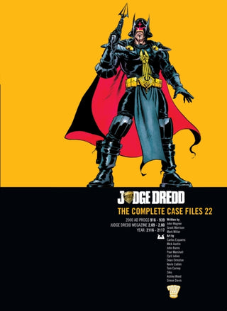 Cover image for 9781781082270 - Judge Dredd: The Complete Case Files 22