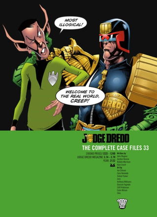 Cover image for 9781781086773 - Judge Dredd: The Complete Case Files 33