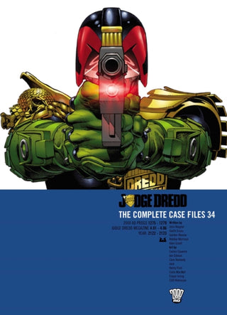 Cover image for 9781781086919 - Judge Dredd: The Complete Case Files 34