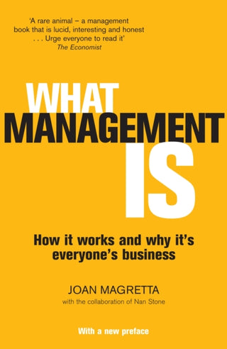 Cover image for 9781781251478 - What Management Is