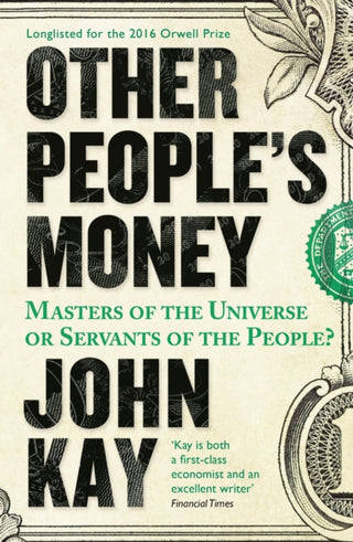 Cover image for 9781781254455 - Other People's Money