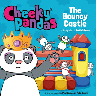 Supplemental image for 9781781284551 - Cheeky Pandas: The Bouncy Castle