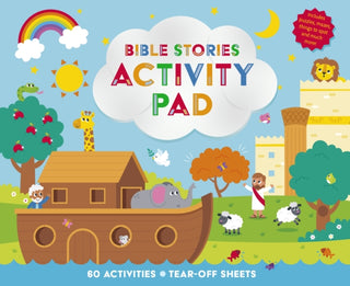 Cover image for 9781781284759 - Bible Stories Activity Pad – 60 Activities for 5 years and under