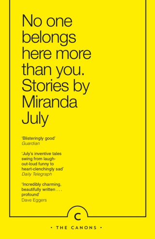 Cover image for 9781782116295 - No One Belongs Here More Than You