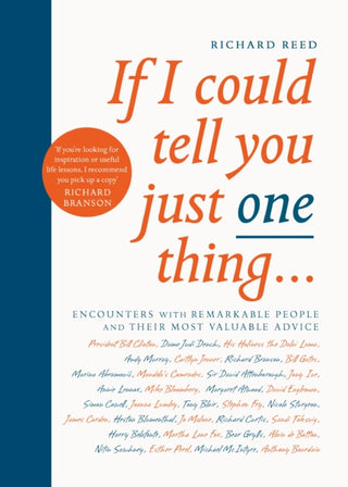 Supplemental image for 9781782119241 - If I Could Tell You Just One Thing...