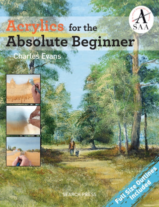 Cover image for 9781782213987 - Acrylics for the Absolute Beginner