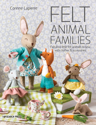 Cover image for 9781782216223 - Felt Animal Families