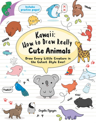 Cover image for 9781782216599 - Kawaii: How to Draw Really Cute Animals