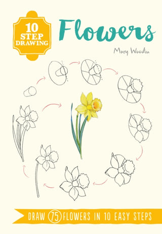 Supplemental image for 9781782216612 - 10 Step Drawing: Flowers