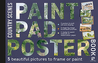 Cover image for 9781782217565 - Paint Pad Poster Book: Country Scenes