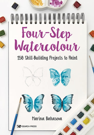 Cover image for 9781782218500 - Four-Step Watercolour