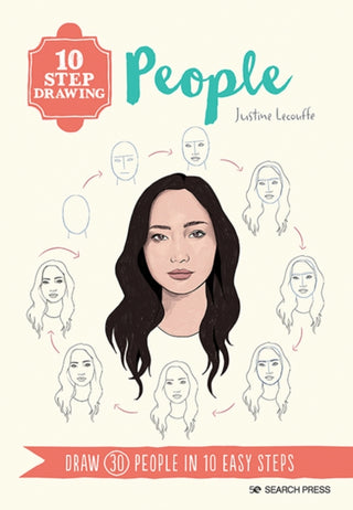 Cover image for 9781782218548 - 10 Step Drawing: People