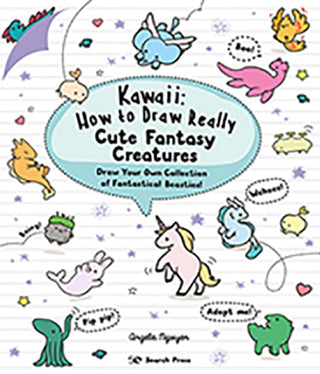 Cover image for 9781782219088 - Kawaii: How to Draw Really Cute Fantasy Creatures