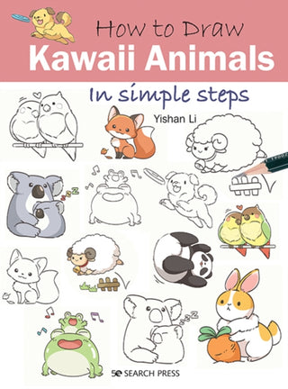 Cover image for 9781782219187 - How to Draw: Kawaii Animals