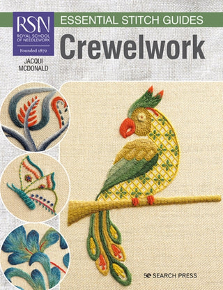 Cover image for 9781782219224 - RSN Essential Stitch Guides: Crewelwork