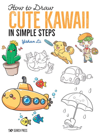 Cover image for 9781782219460 - How to Draw: Cute Kawaii