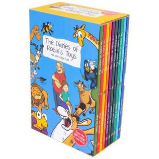 Cover image for 9781782260318 - The Diaries Of Robin's Toys: 10 Book Box Set