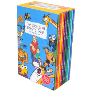 Supplemental image for 9781782260318 - The Diaries Of Robin's Toys: 10 Book Box Set