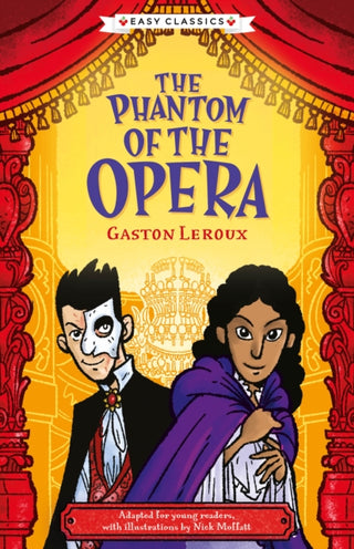 Cover image for 9781782262862 - Creepy Classics: The Phantom of the Opera (Easy Classics)