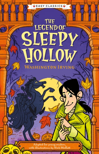 Cover image for 9781782262886 - Creepy Classics: The Legend of Sleepy Hollow (Easy Classics)