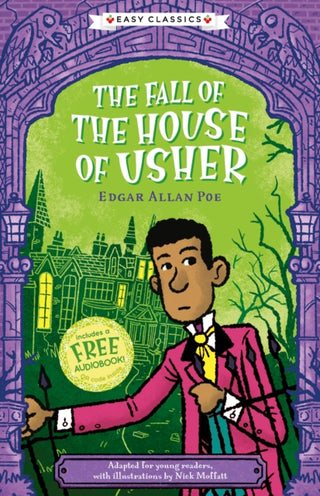 Cover image for 9781782263814 - Creepy Classics: The Fall of the House of Usher (Easy Classics)