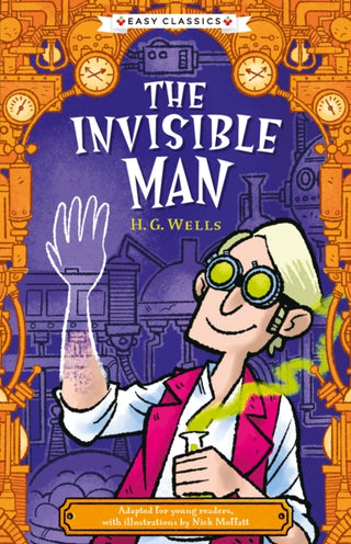 Cover image for 9781782264910 - Creepy Classics: The Invisible Man (Easy Classics)
