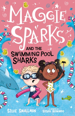 Cover image for 9781782267140 - Maggie Sparks and the Swimming Pool Sharks