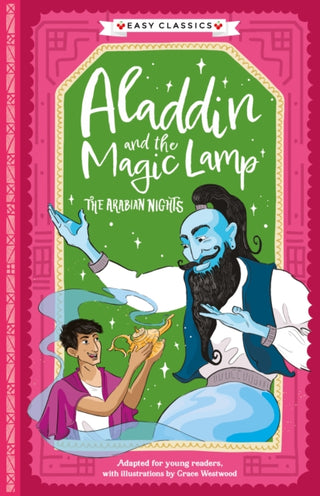 Cover image for 9781782268369 - Arabian Nights: Aladdin and the Magic Lamp (Easy Classics)