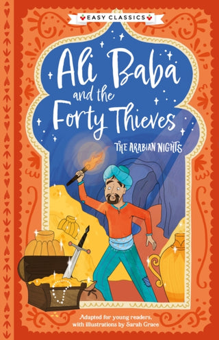 Cover image for 9781782268376 - Arabian Nights: Ali Baba and the Forty Thieves (Easy Classics)