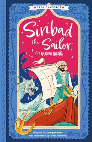 Cover image for 9781782268420 - Arabian Nights: Sinbad the Sailor (Easy Classics)