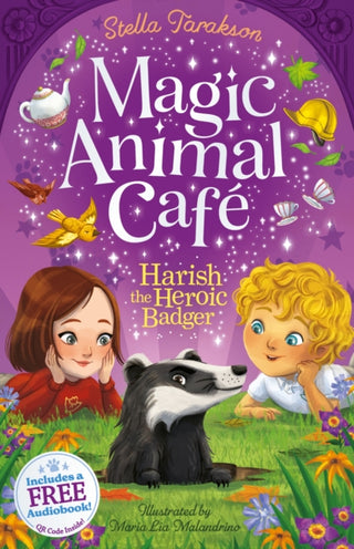 Cover image for 9781782269342 - Magic Animal Cafe: Harish the Heroic Badger