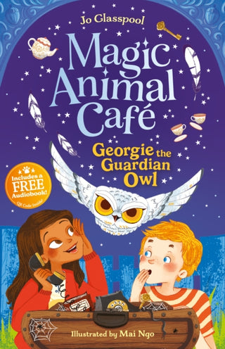 Supplemental image for 9781782269359 - Magic Animal Cafe: Georgie the Guardian Owl