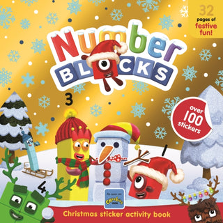Cover image for 9781782269533 - Numberblocks Christmas Sticker Activity Book