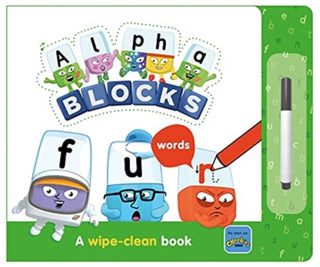 Cover image for 9781782269571 - Alphablocks Words: A Wipe-Clean Book