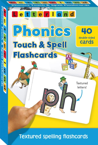Supplemental image for 9781782480891 - Phonics touch & spell flashcards: Graad R