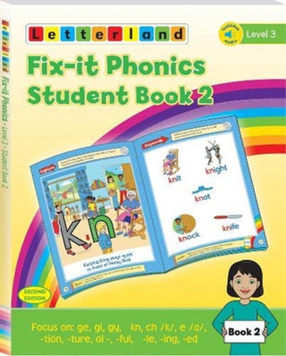 Cover image for 9781782483663 - Fix-it Phonics - Level 3 - Student Book 2 (2nd Edition)