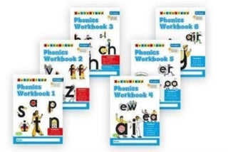 Cover image for 9781782485803 - Phonics Workbooks (1-6) [2nd Edition]