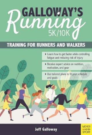 Cover image for 9781782552062 - Galloway`s 5K/10K Running (4th edition)