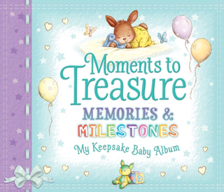 Cover image for 9781782702559 - Moments to Treasure Keepsake Baby Album