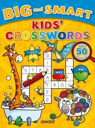 Cover image for 9781782703792 - Big and Smart Kids' Crosswords