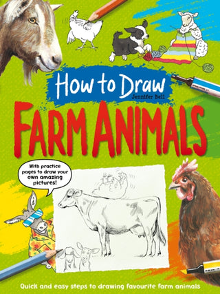 Cover image for 9781782705192 - How To Draw: Farm Animals