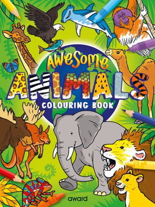 Cover image for 9781782705611 - Awesome Animals Colouring Book