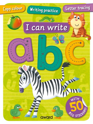Supplemental image for 9781782705635 - I Can Write: abc
