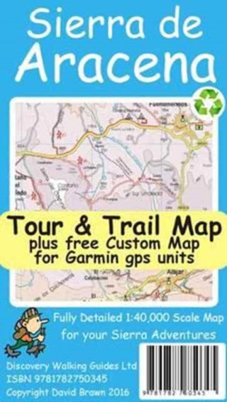 Cover image for 9781782750345 - Sierra de Aracena Tour & Trail Map