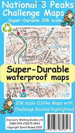 Cover image for 9781782750543 - National 3 Peaks Challenge Maps