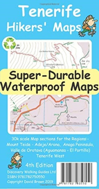 Cover image for 9781782750550 - Tenerife Hikers Maps