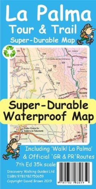 Supplemental image for 9781782750659 - La Palma Tour & Trail Map