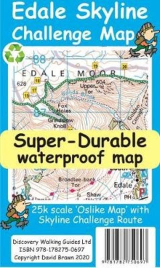 Cover image for 9781782750697 - Edale Skyline Challenge Map