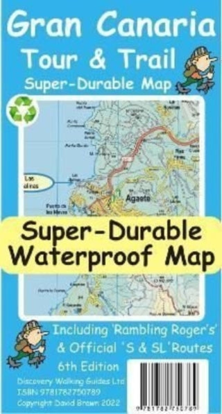 Supplemental image for 9781782750789 - Gran Canaria Tour and Trail Map